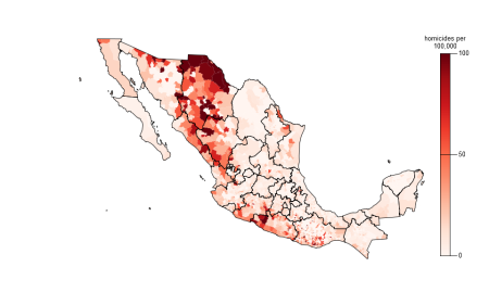 Statistical analysis and visualization of the drug war in Mexico